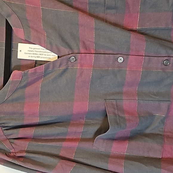 Belle by Kim Gravel Plaid Tunic - Picture 3 of 5